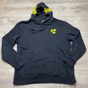 FaZe Clan Hoodie Volume 2 Squad Mens XL Black Yellow Radioactive Gaming Pullover